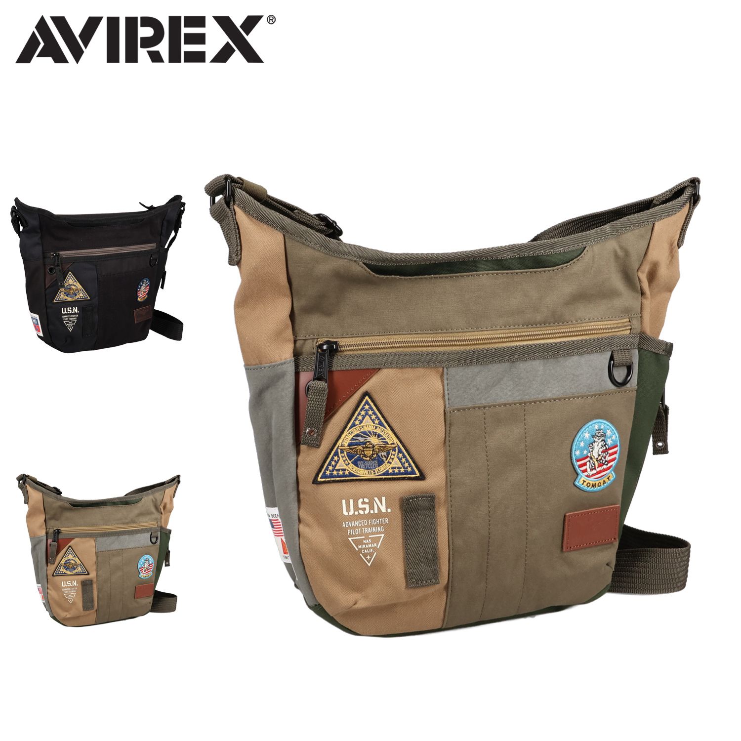 AVIREX アヴィレックス ショルダーバッグ アビレックス バッグ メンズ 