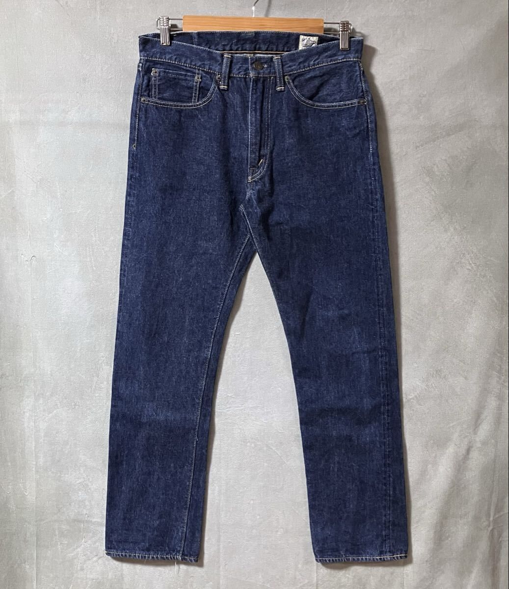 orslow オアスロウ 107 IVY FIT SELVEDGE DENIM ONE WASH アイビーフィット セルヴィッジ ワンウォッシュ デニムパンツ size.1 (S) 濃紺