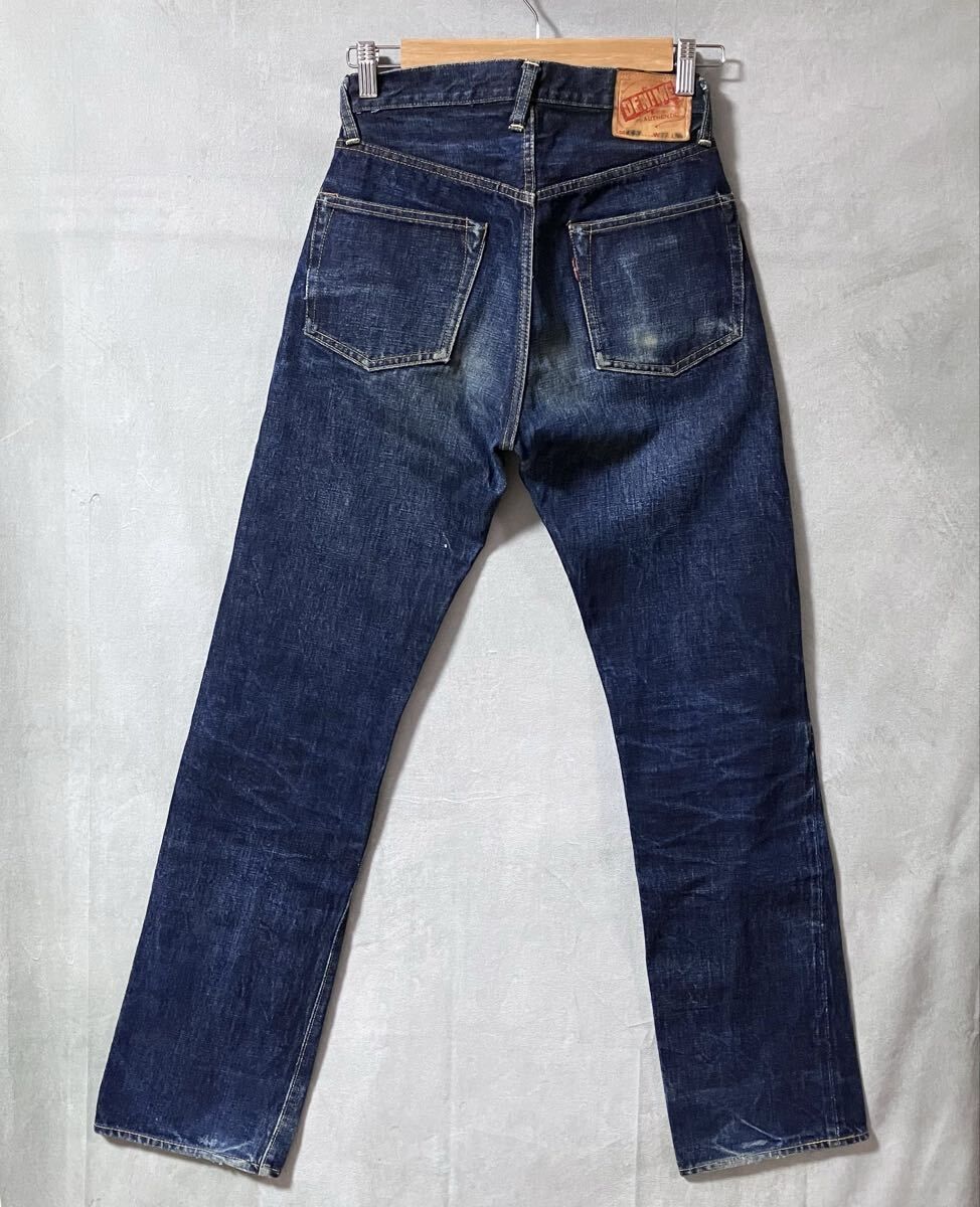 DENIME 旧 ドゥニーム 革パッチ Lot.497 オリゾンティ期 赤耳