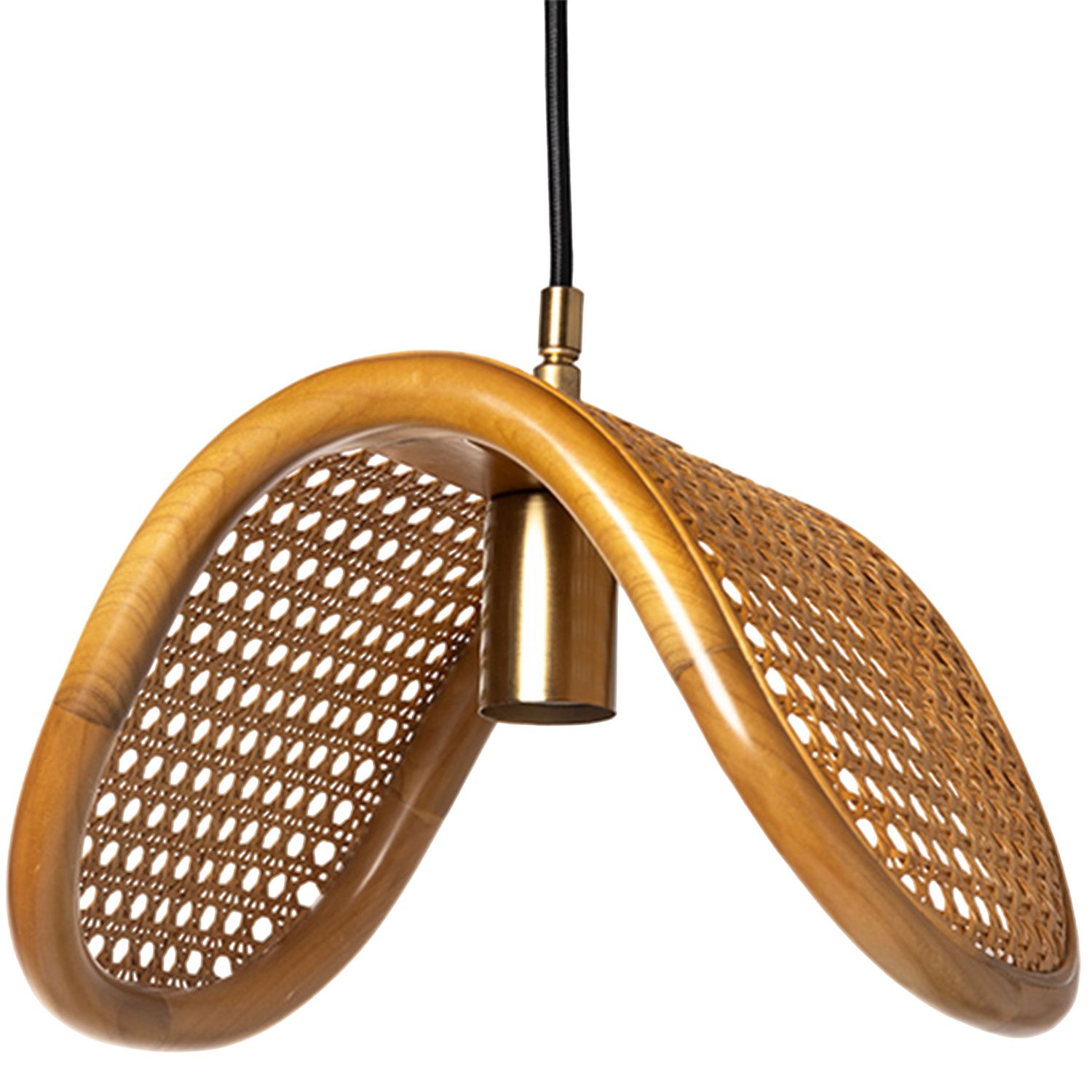 BRID ブリッド ペンダントライト LED ランプ 照明器具 ラタン 1灯 E26 