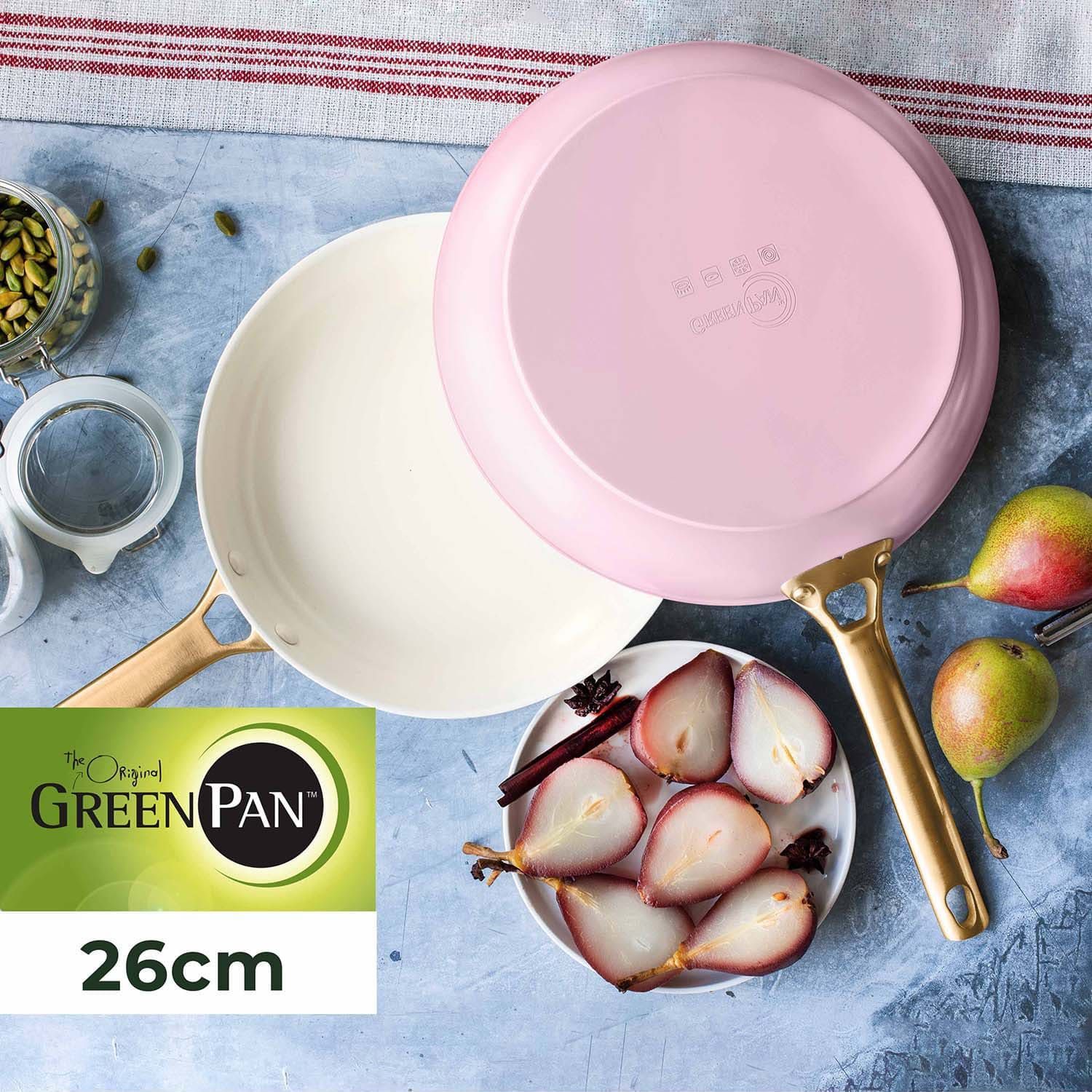 特典付き グリーンパン GREENPAN フライパン パドヴァコレクション 26cm IH ガス対応 PADUA COLLECTION CC007049-004