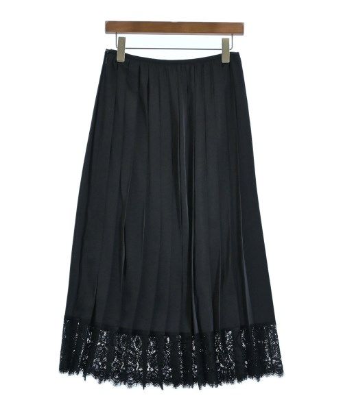 【美品1回着用】現行品 theory luxe スカート 黒 36 theory luxe ロング・マキシ丈スカート レディース 【古着】【中古
