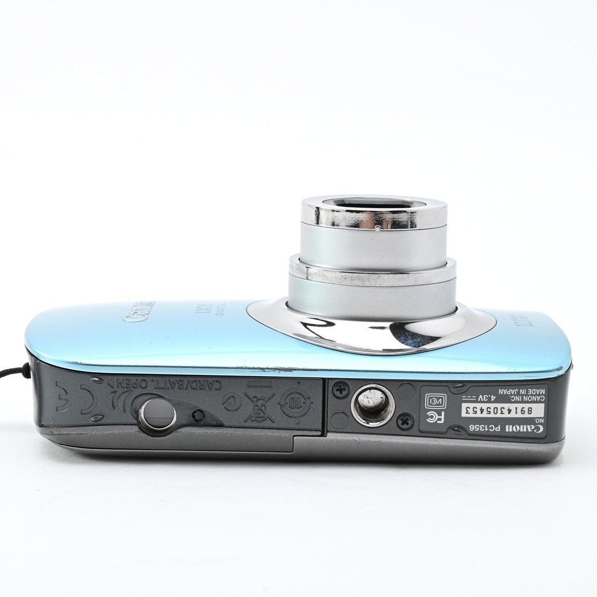 1461＜並品＞ Canon デジタルカメラ IXY DIGITAL イクシ 510 IS ブルー