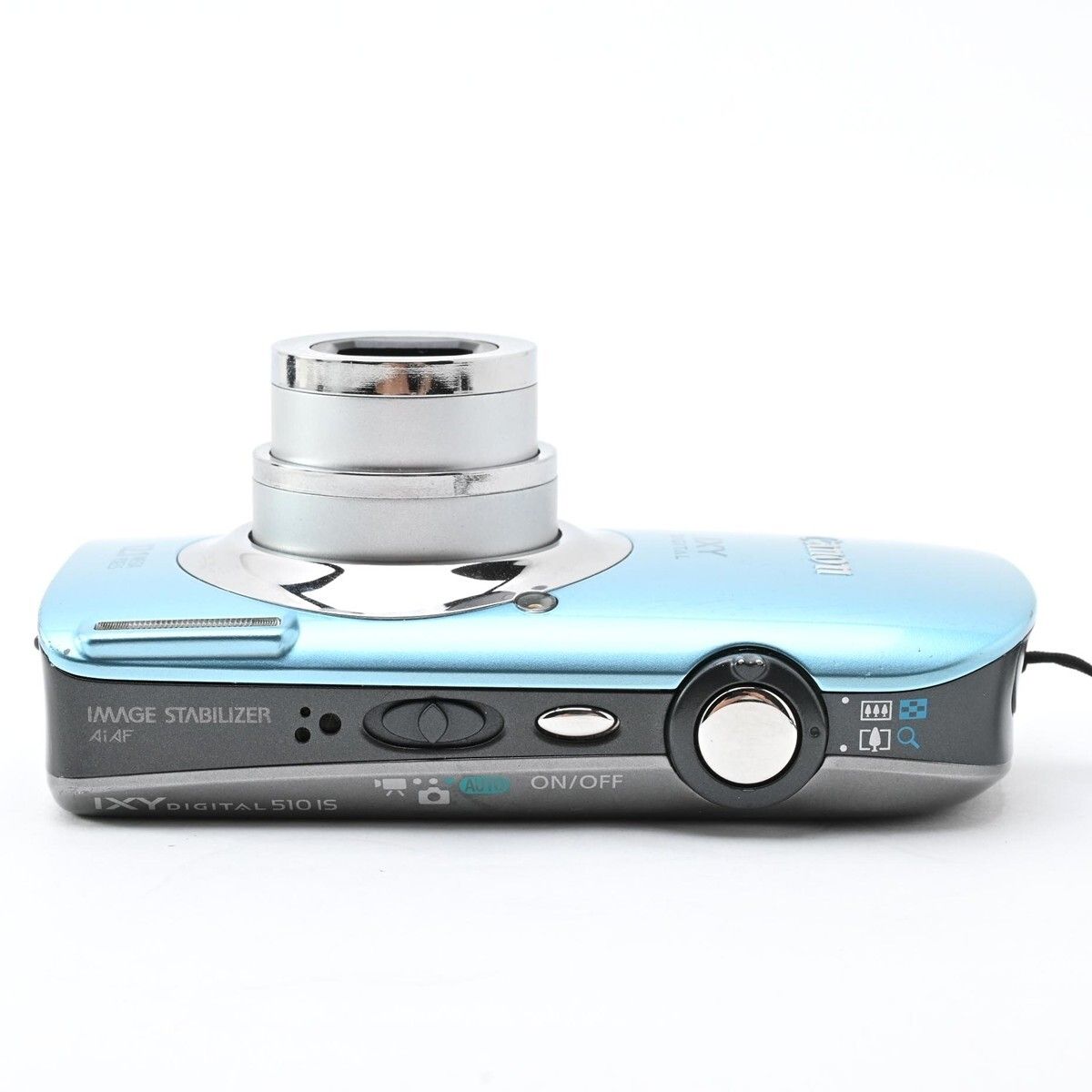 1461＜並品＞ Canon デジタルカメラ IXY DIGITAL イクシ 510 IS ブルー