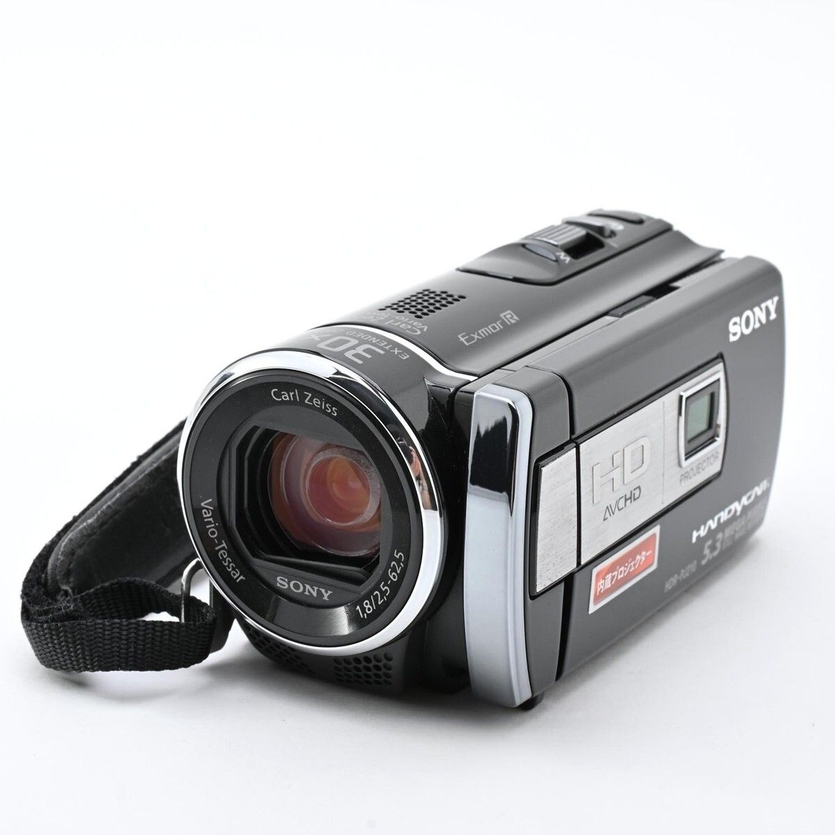1464＜並品＞ SONY HDビデオカメラ Handycam PJ210 ブラック HDR-PJ210