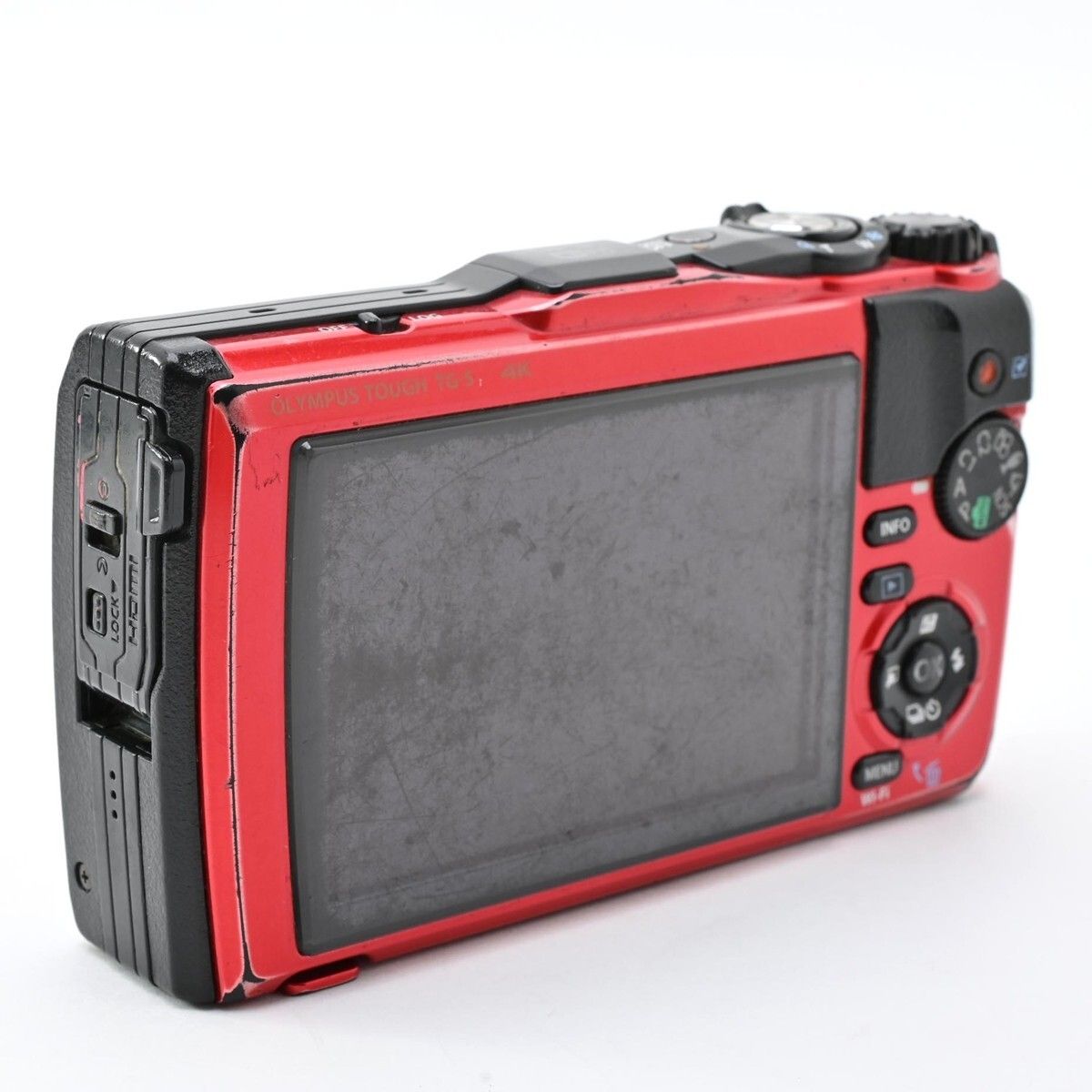 1468＜並品＞ OLYMPUS デジタルカメラ Tough TG-5 レッド TG-5 RED