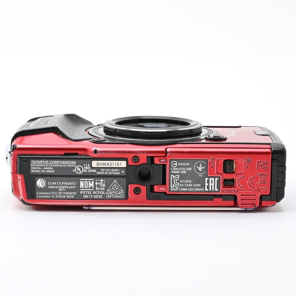 1468＜並品＞ OLYMPUS デジタルカメラ Tough TG-5 レッド TG-5 RED