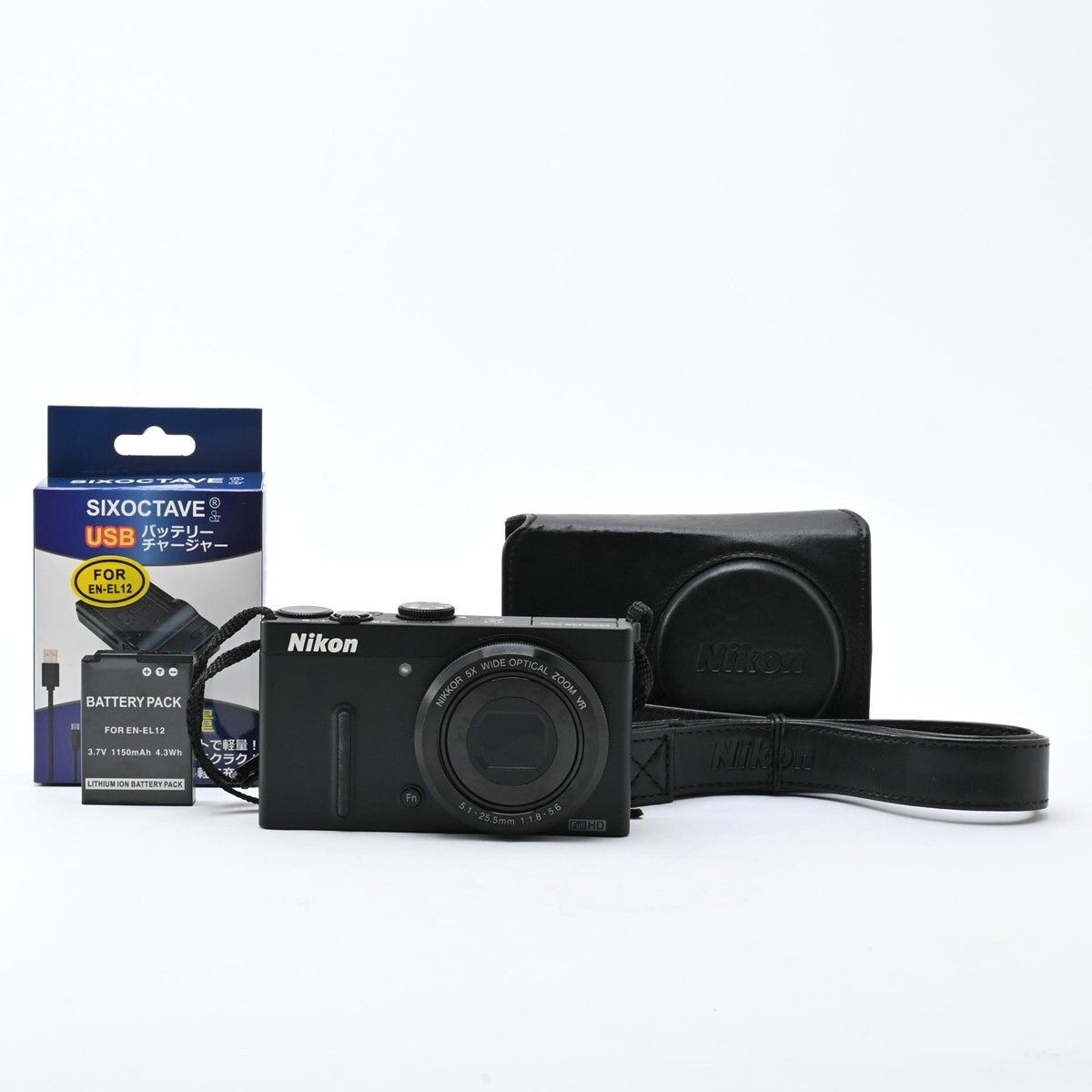 1471＜良品＞ Nikon デジタルカメラ COOLPIX P330 ブラック P330BK