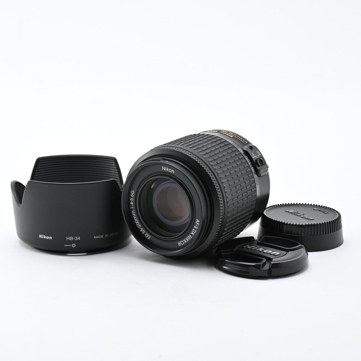 1473＜並品＞ Nikon AF S DX Zoom Nikkor ED 55-200mm F4-5.6G ブラック