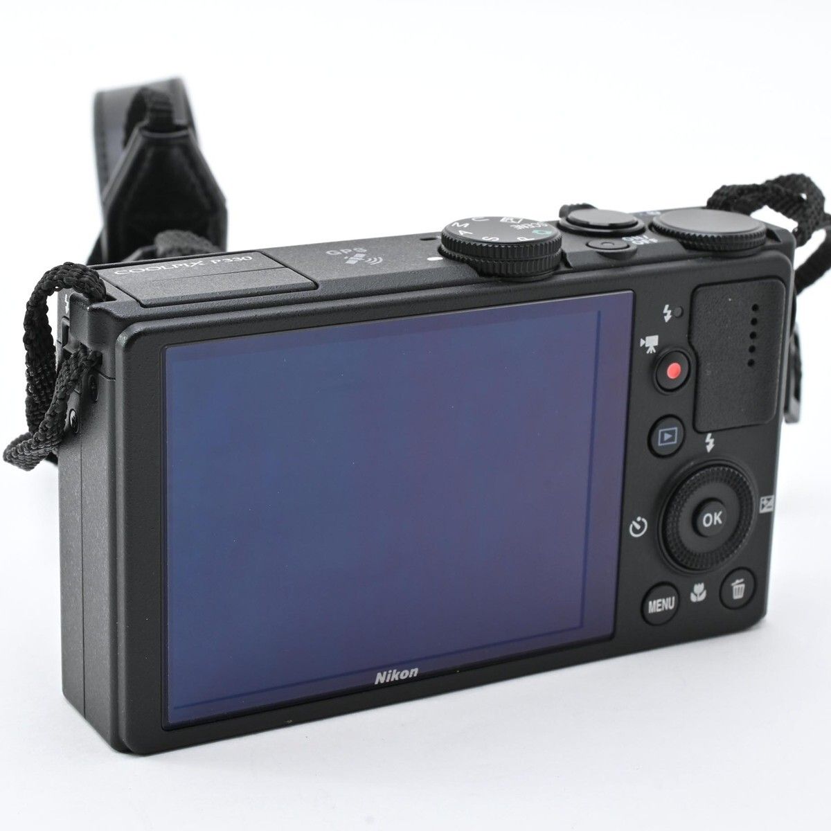 1471＜良品＞ Nikon デジタルカメラ COOLPIX P330 ブラック P330BK