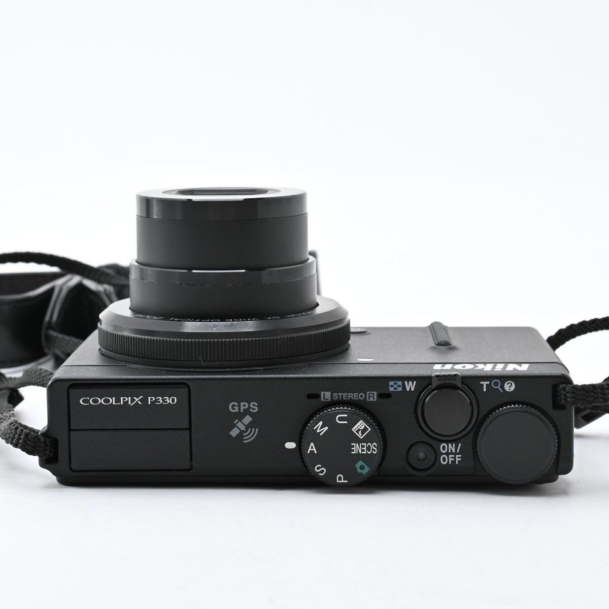 1471＜良品＞ Nikon デジタルカメラ COOLPIX P330 ブラック P330BK