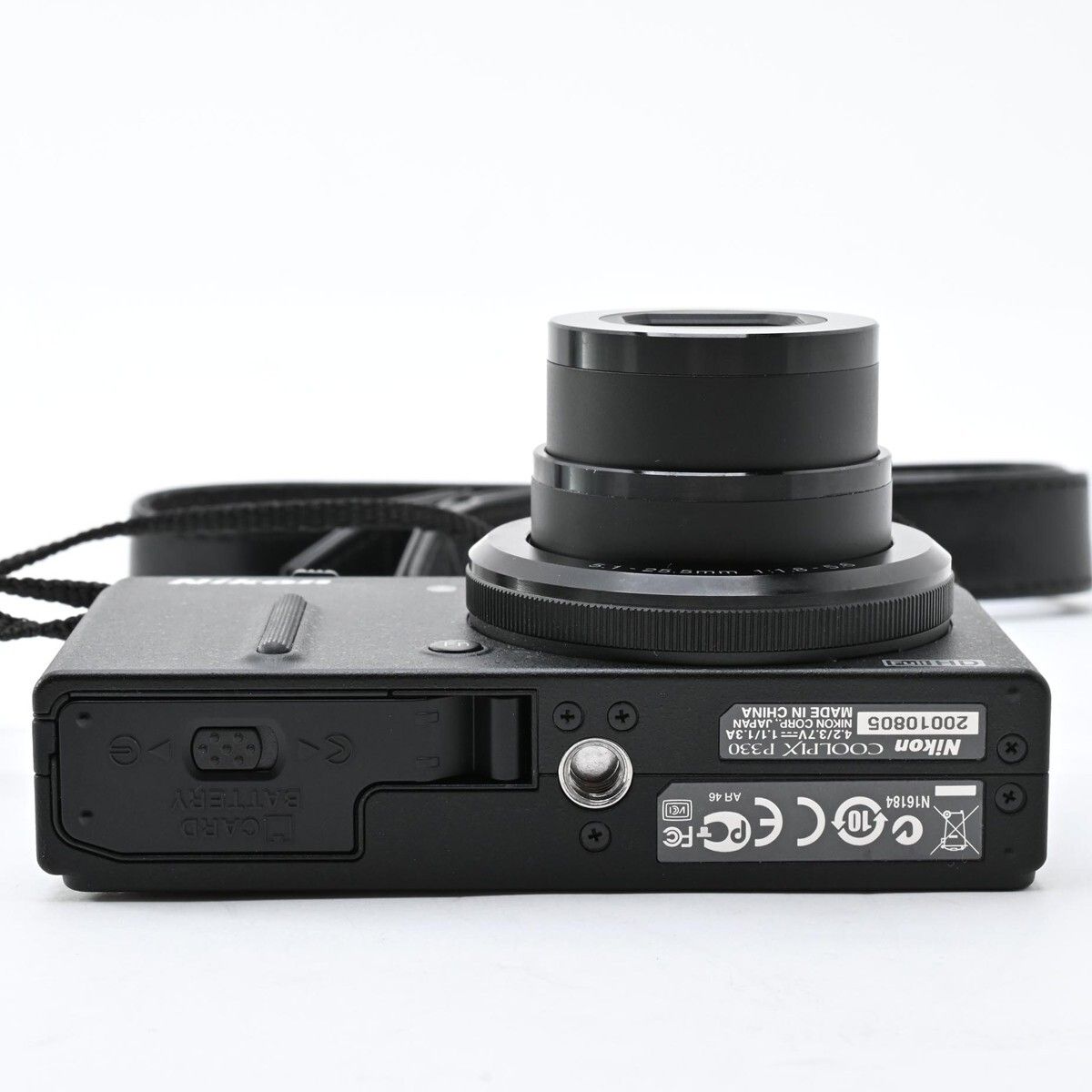 1471＜良品＞ Nikon デジタルカメラ COOLPIX P330 ブラック P330BK
