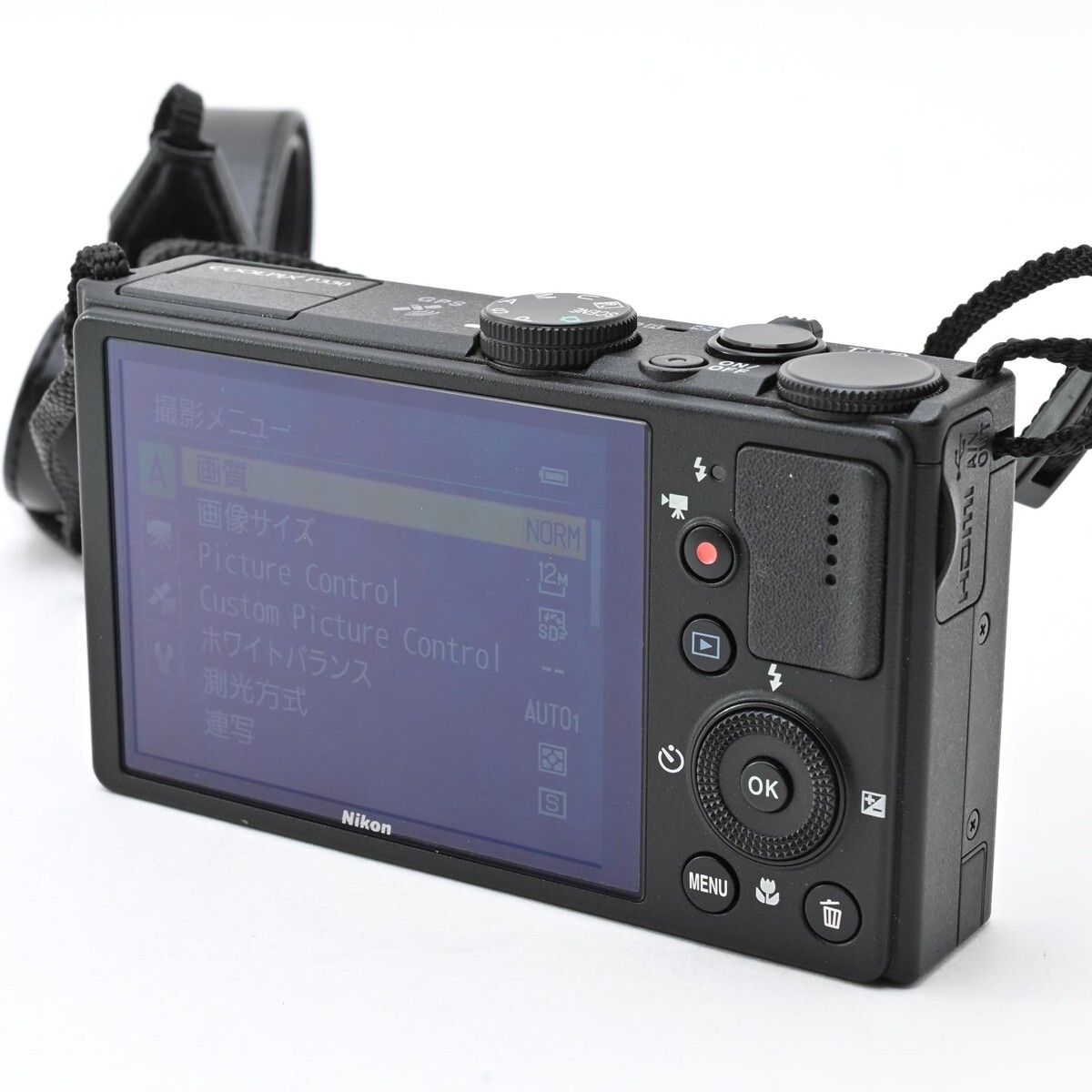 1471＜良品＞ Nikon デジタルカメラ COOLPIX P330 ブラック P330BK