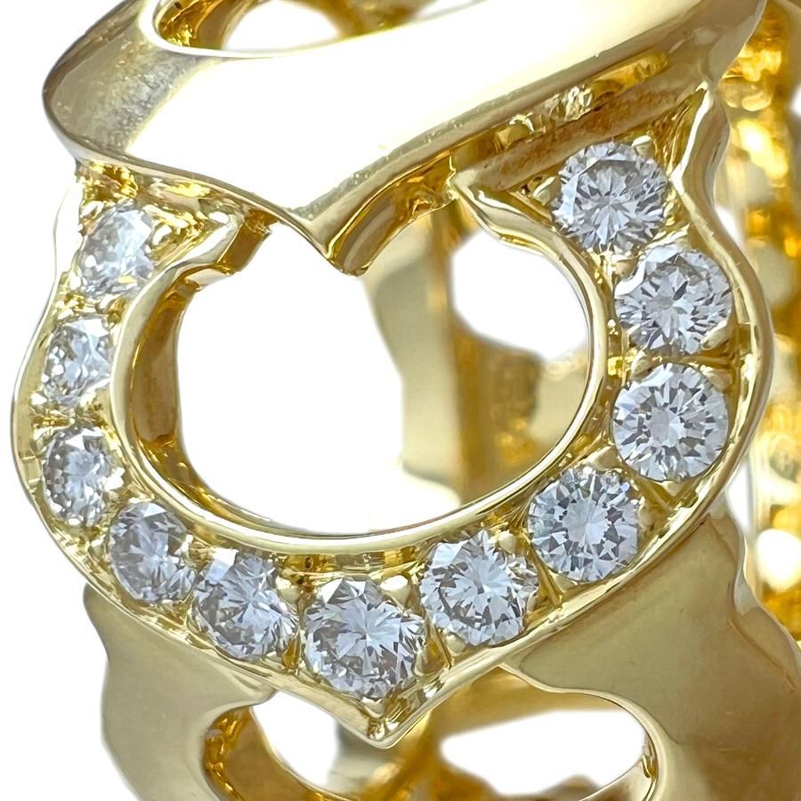 CARTIER カルティエ リング C ドゥ カルティエ ダイヤモンド 750 K18