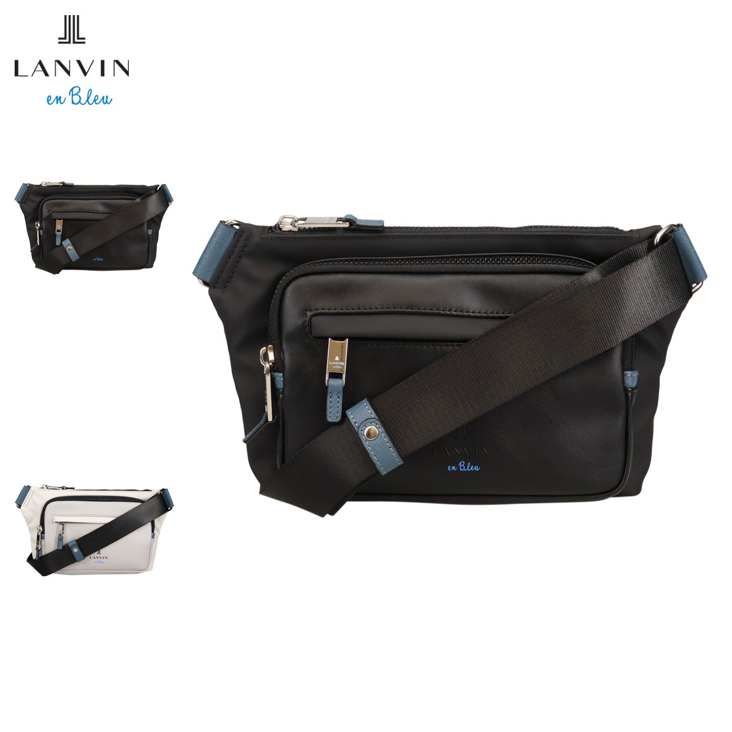 ランバンオンブルー LANVIN en Bleu ショルダーバッグ ボディーバッグ ワンショルダー メンズ レディース 斜めがけ 軽量 撥水 515111
