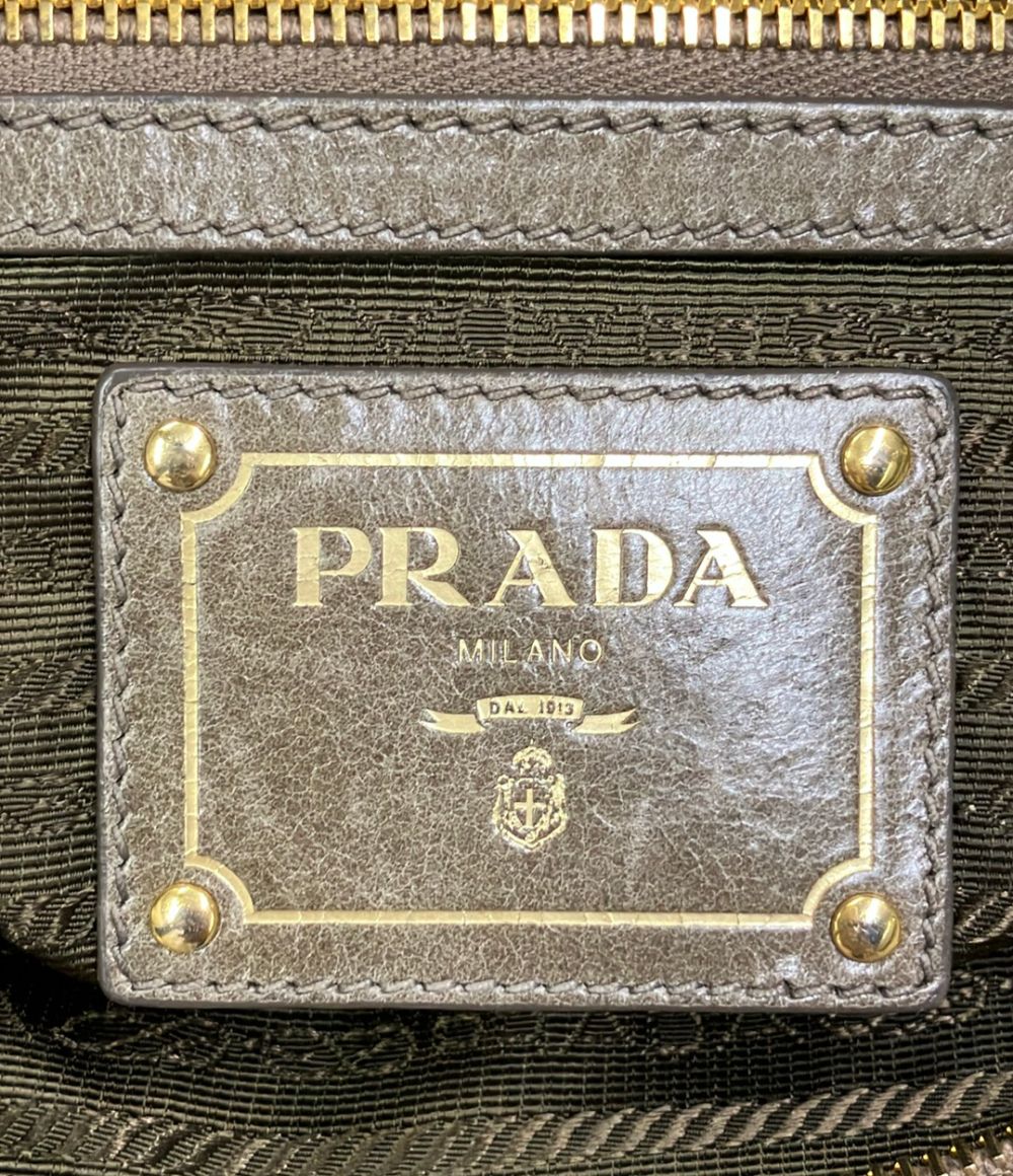 プラダ ハンドバッグ ショルダーバッグ 2WAY レザー VITELLO SHINE