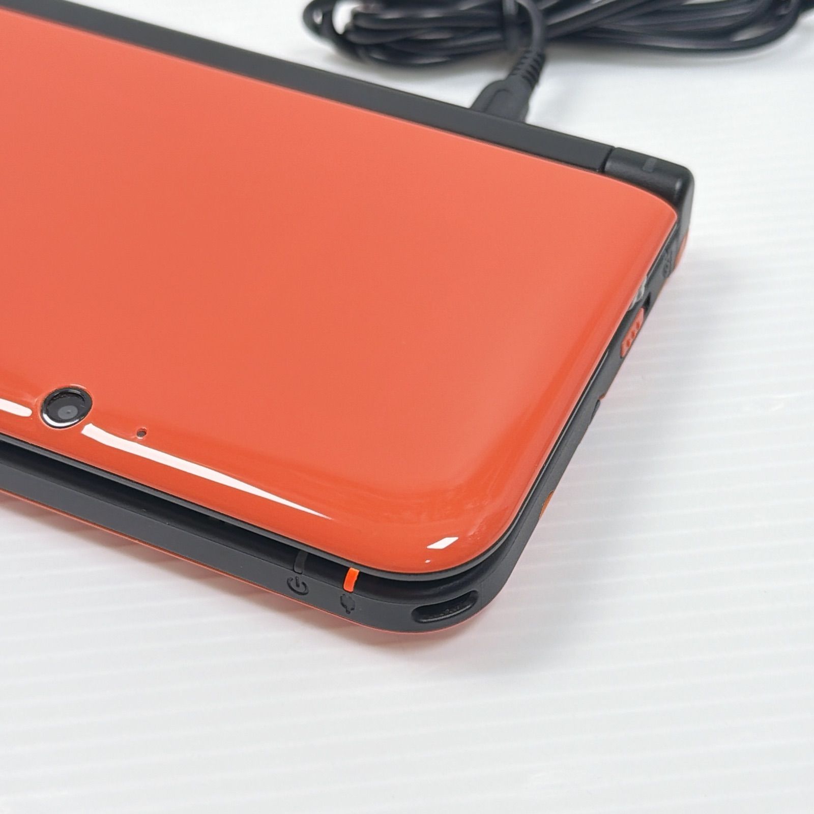 美品 ニンテンドー 3DSLL オレンジブラック 遊べるセット 動作確認済み