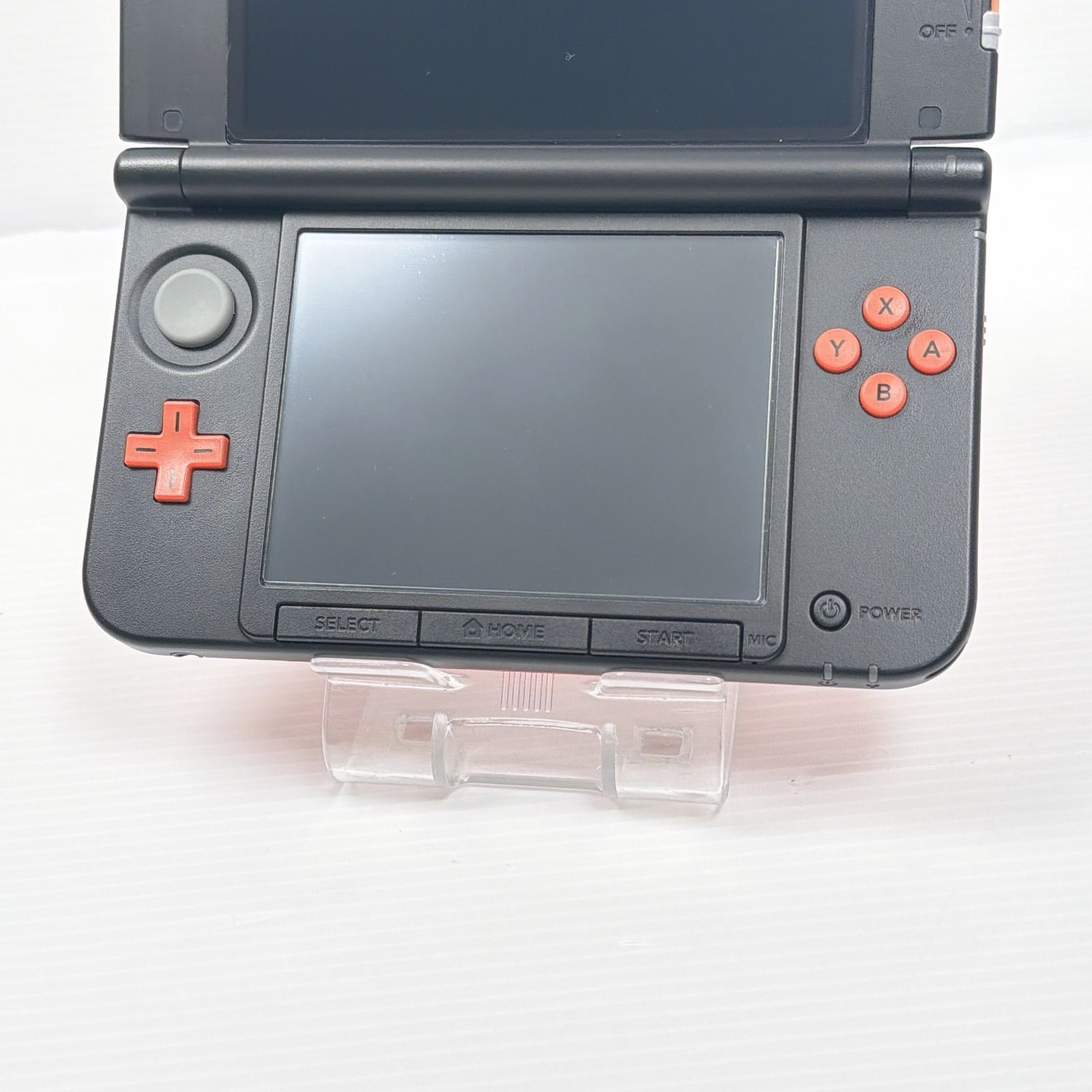 美品 ニンテンドー 3DSLL オレンジブラック 遊べるセット 動作確認済み