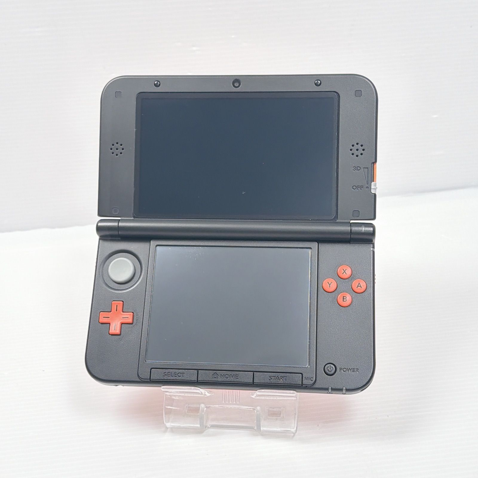 美品 ニンテンドー 3DSLL オレンジブラック 遊べるセット 動作確認済み