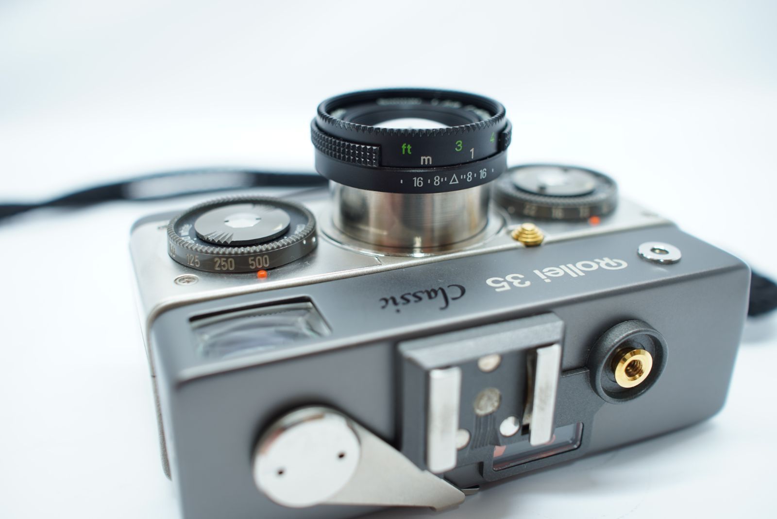 希少 美品 Rollei 35 Classic Titanium チタン フィルムカメラ 40mm F2