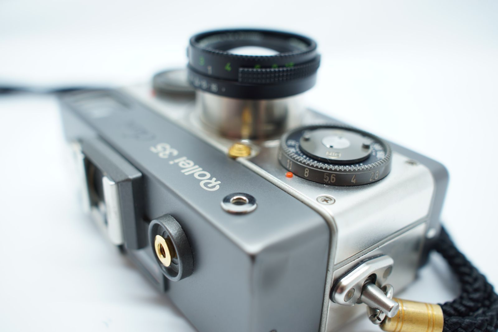 希少 美品 Rollei 35 Classic Titanium チタン フィルムカメラ 40mm F2
