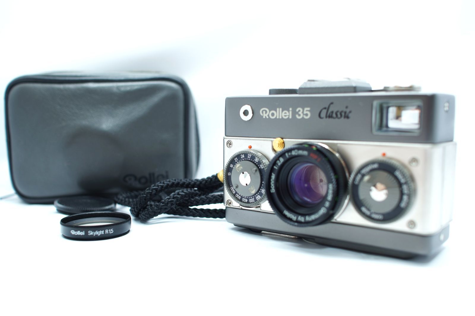 希少 美品 Rollei 35 Classic Titanium チタン フィルムカメラ 40mm F2