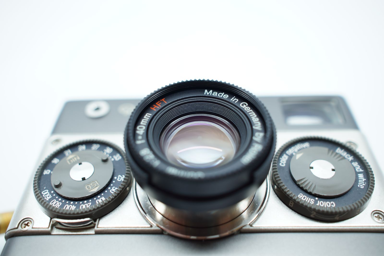 希少 美品 Rollei 35 Classic Titanium チタン フィルムカメラ 40mm F2