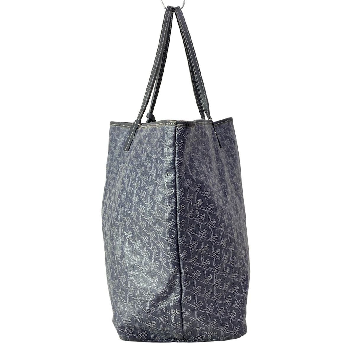 Goyard グレー サンルイ GM GOYARD(ゴヤール) トートバッグ サンルイGM グレー レザー - メルカリ