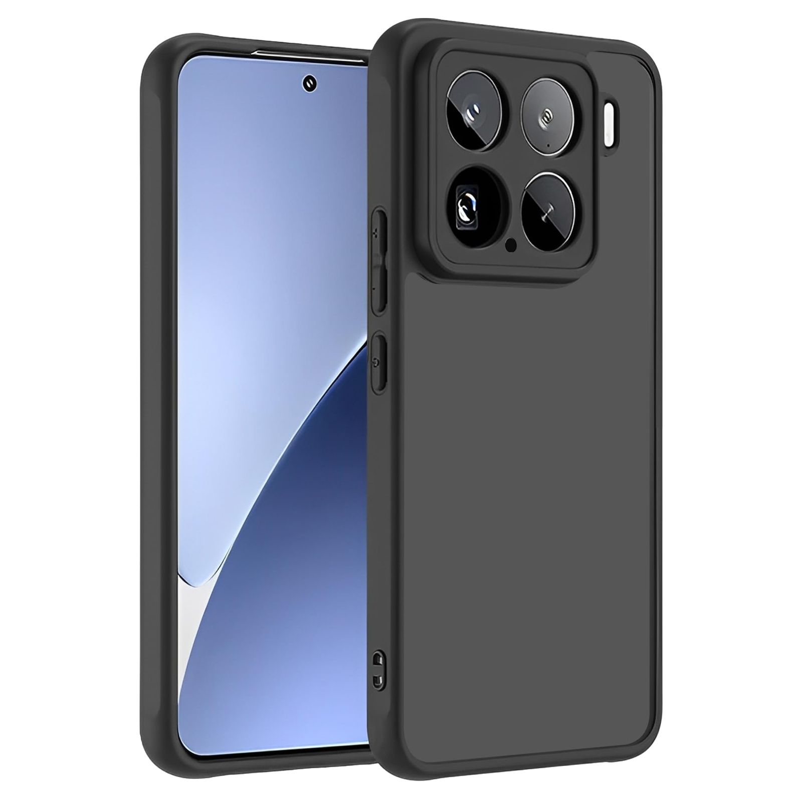 新品 ZXZone ケース Xiaomi 15 用 カバー 半透明上品感 マット感 耐
