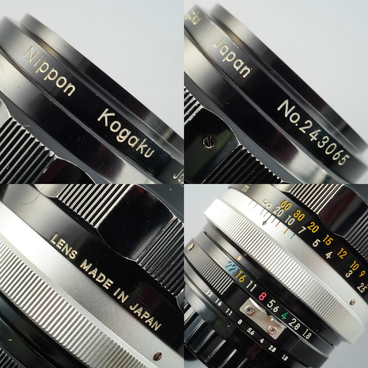 Overhauled】 Nikon ニコン Ai改 Nikkor-H Auto 85mm F/1.8 単焦点