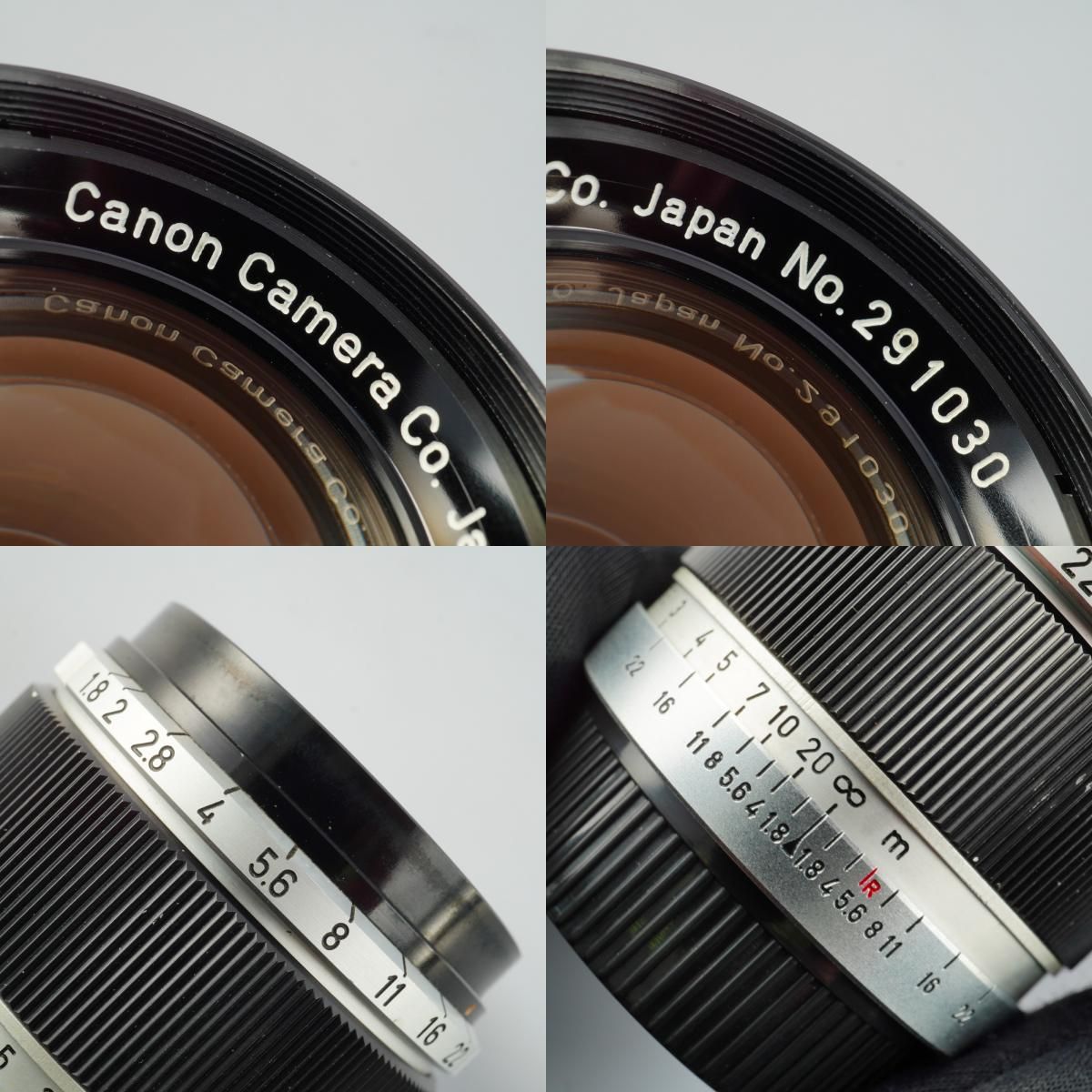 Serviced】 Canon キヤノン 50mm F/1.8 For L39 単焦点レンズ - メルカリ