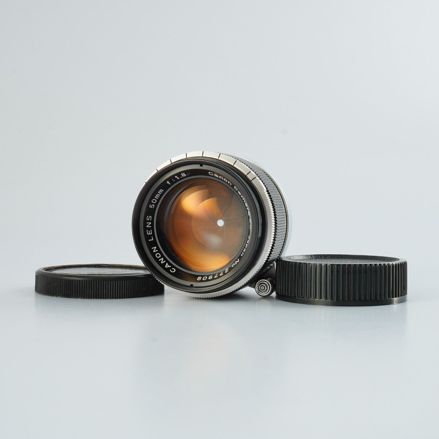 Serviced】 Canon キヤノン 50mm F/1.8 For L39 LTM 単焦点レンズ