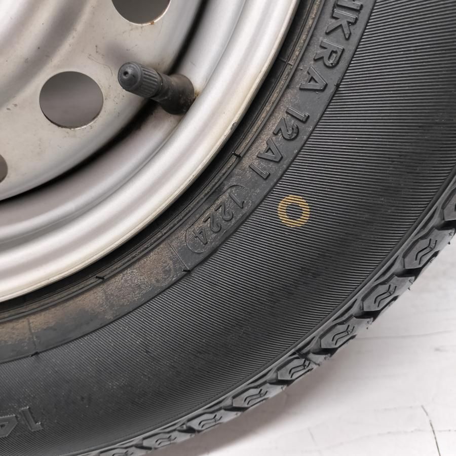 ◇配送先指定あり◇ ＜ノーマル X ホイール 1本＞ 145/80R12 LT