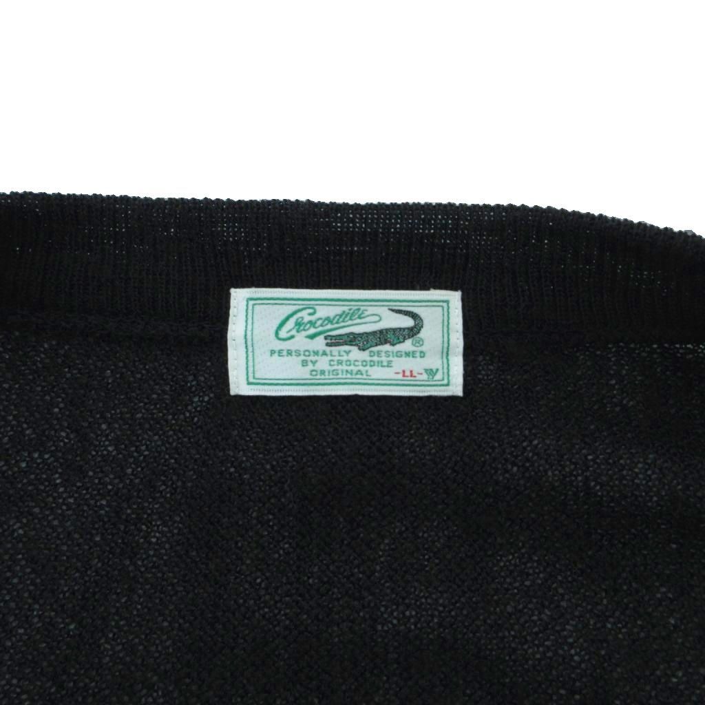 クロコダイル CROCODILE 美品 ヴィンテージ ニット カーディガン
