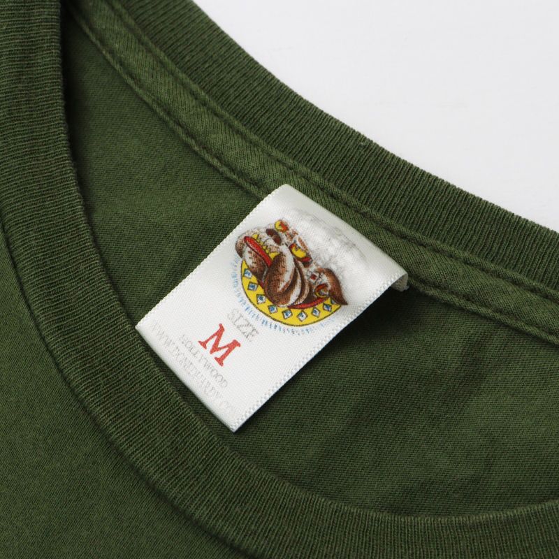 00s USA製 エドハーディ Ed Hardy スカルデザイン Tシャツ M｜グリーン