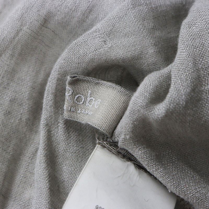 2024SS ネストローブ nest Robe リネンインディゴ墨染めノースリーブ