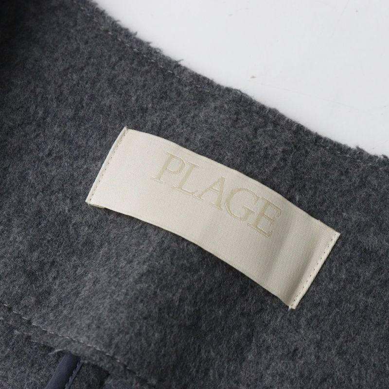人気 2024AW プラージュ Plage WO オーバーベスト グレー／トップス