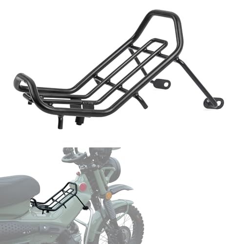 モーターサイクル ラゲッジラック ホンダ ハンターカブ CT125 トレイル 125 2020-2023年式対応 - ブラック モーターサイクル センター ラゲッジラック センターシェルフラックas