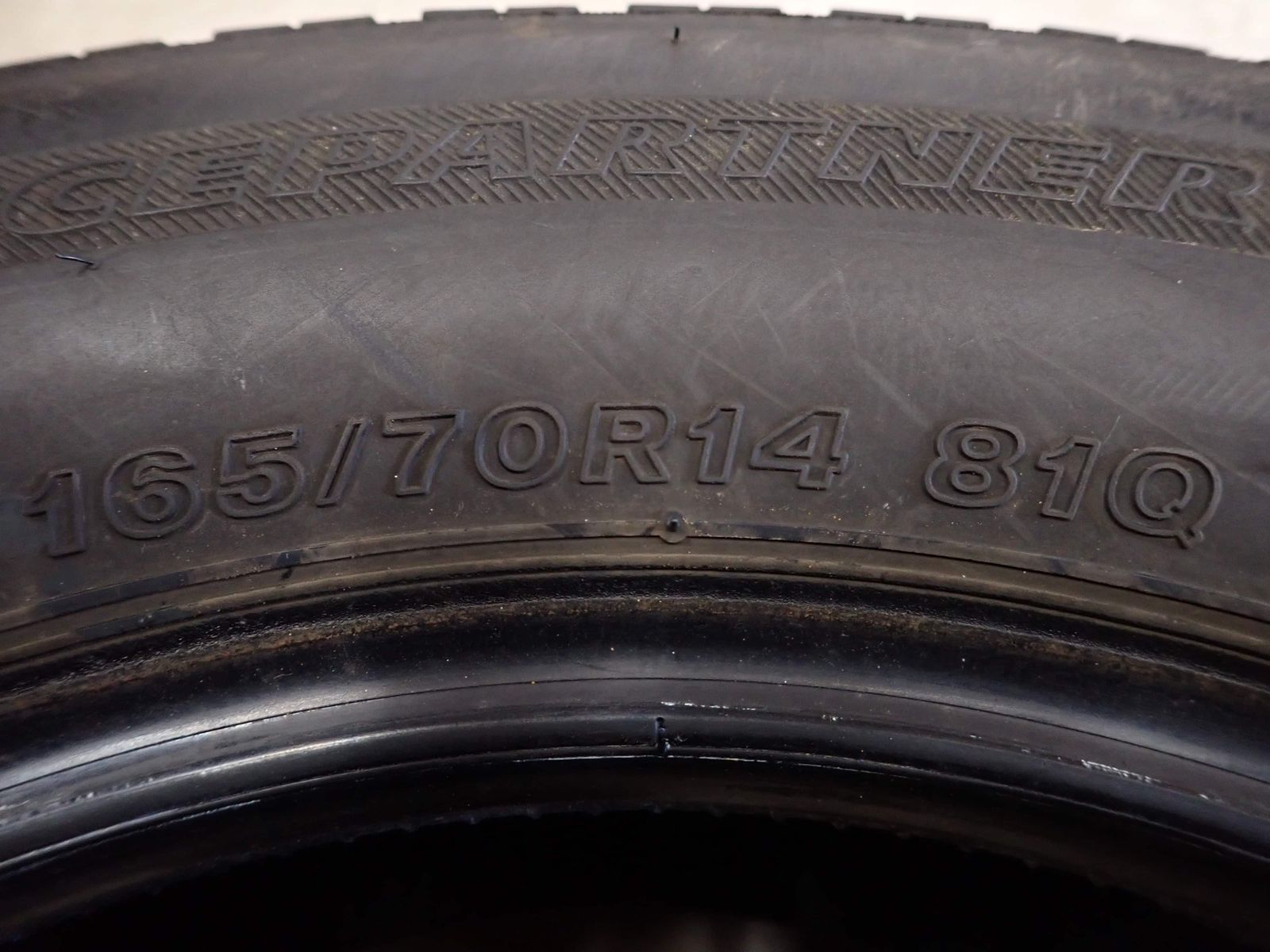 冬4本 会社宛送料無料 165/70R14 81Q ブリヂストン アイスパートナー 2 