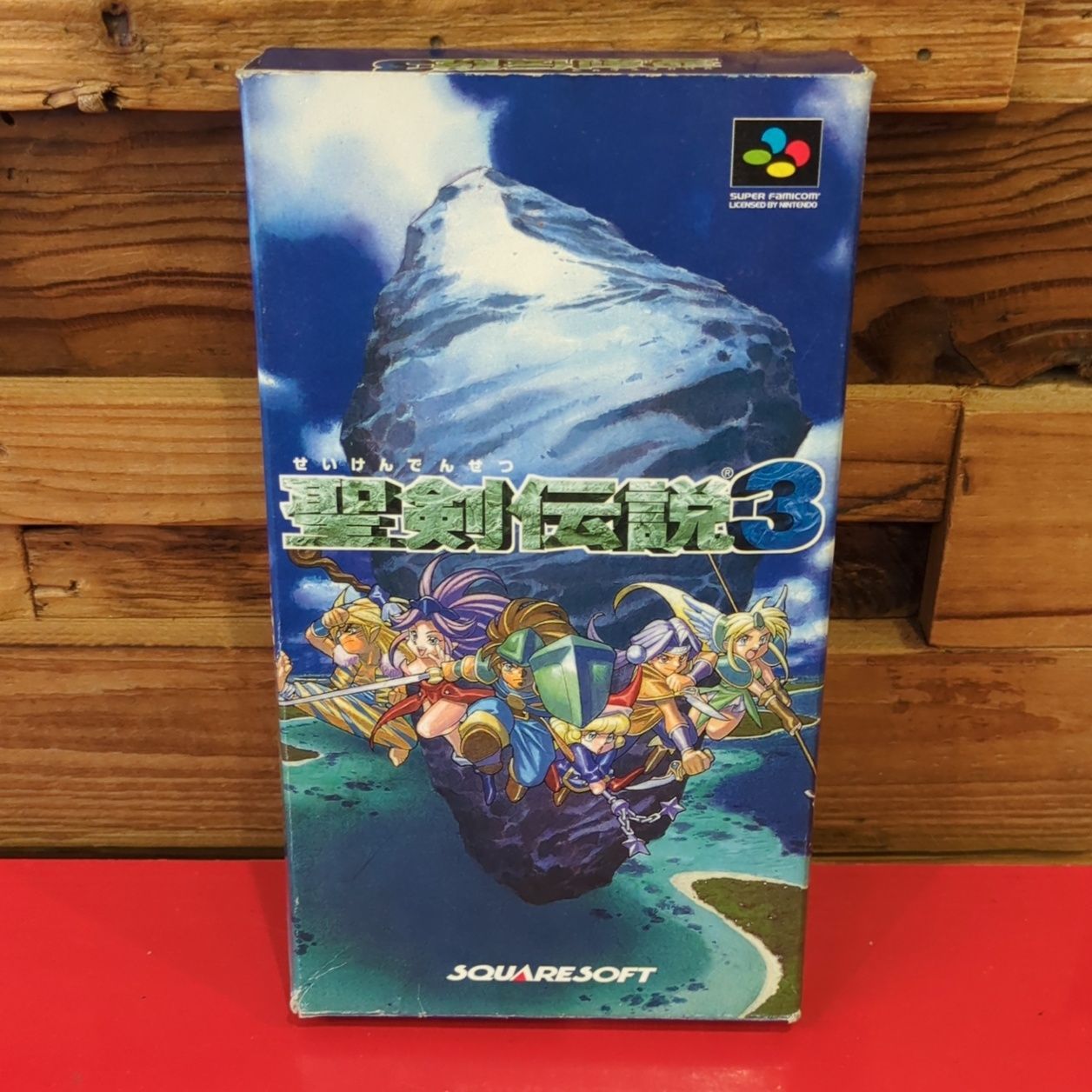 聖剣伝説 3 スクウェア スーパーファミコンソフト 箱付き - メルカリ