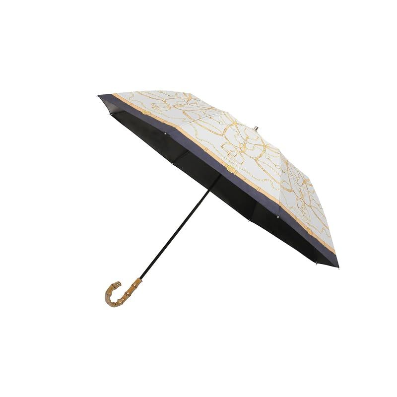 【新品】 ムーンバット 【ソルフェージュモード】 日傘 折りたたみ傘 レディース 晴雨兼用 一級遮光 遮熱 UV スカーフ柄 22-305-12182-51 ブルー