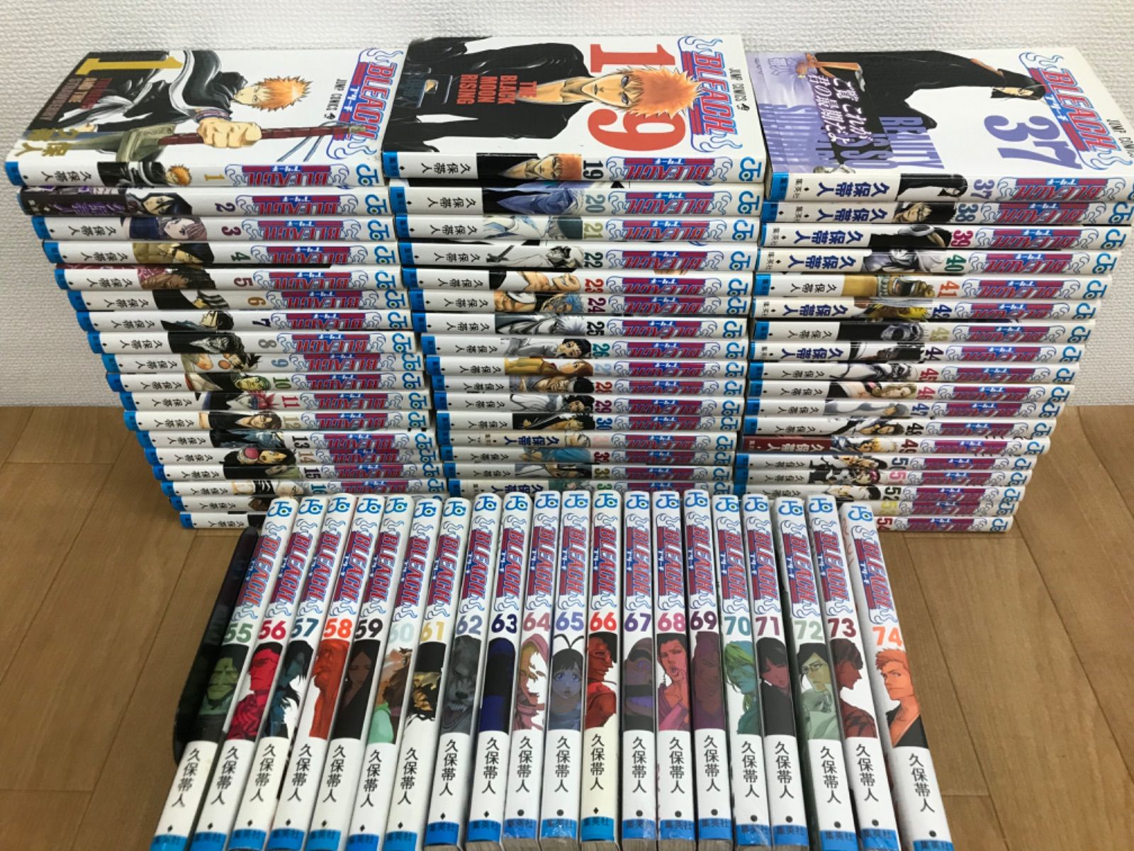 漫画 ☆①【未開封あり】BLEACH ブリーチ 1～74巻 コミック全巻セット