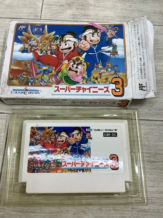 T4 スーパーチャイニーズ3 ファミコンソフト ファミコンゲーム 箱付き