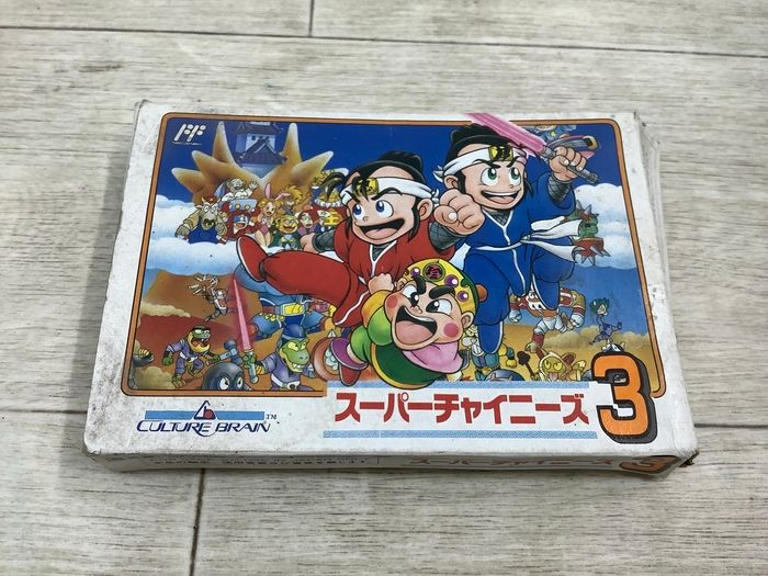 T4 スーパーチャイニーズ3 ファミコンソフト ファミコンゲーム 箱付き