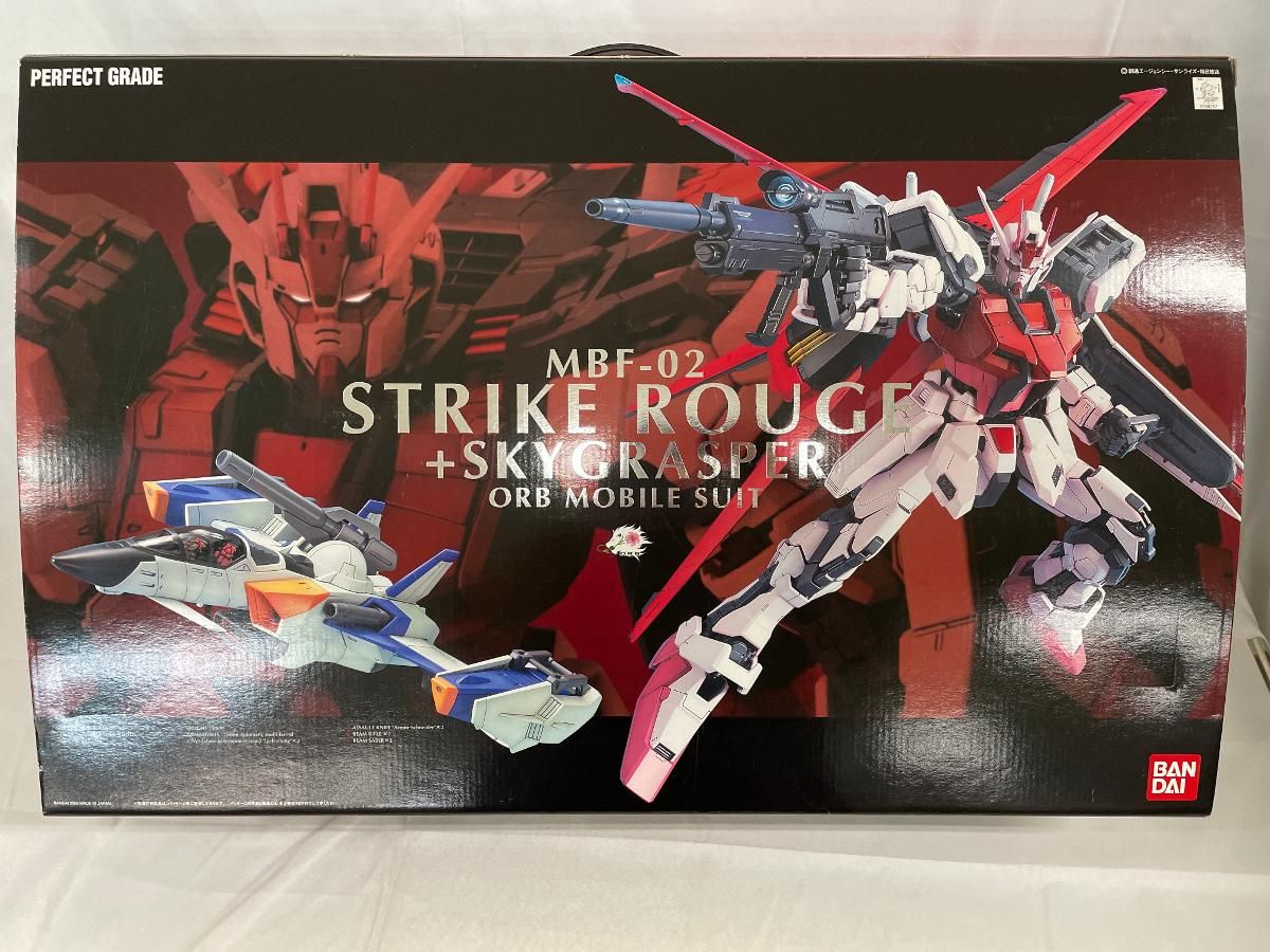 ♪PG 1/60 MBF-02 ストライクルージュ + スカイグラスパー (機動戦士