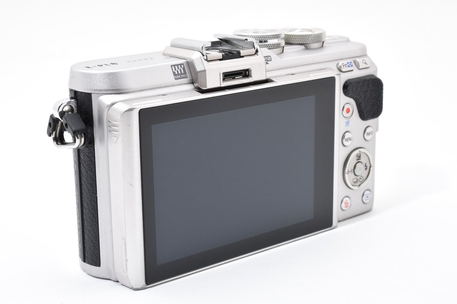 実用光学美品 箱あり Olympus オリンパス PEN Lite E-PL8 ボディ 黒