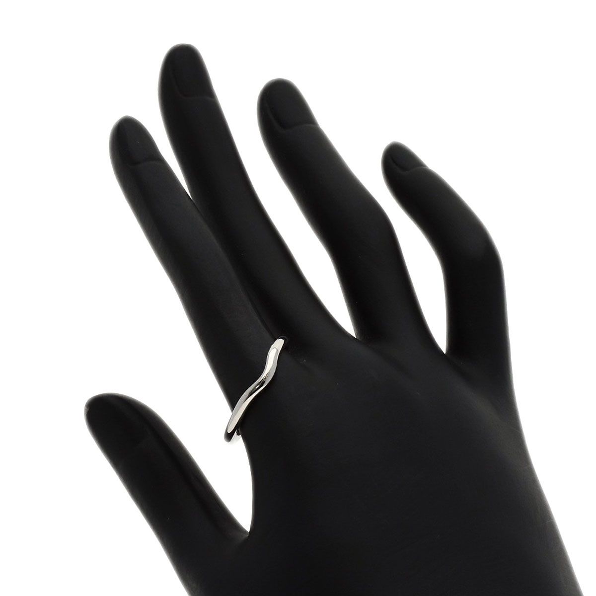 TIFFANY&Co. ティファニー カーブド バンド リング・指輪 PT950