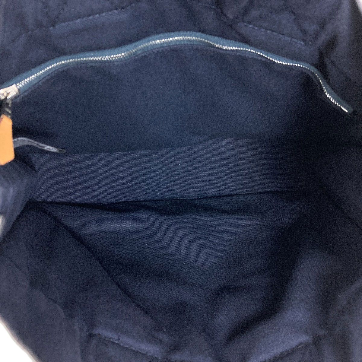 HERMES エルメス サックフールトゥPM ハンドバッグ キャンバス 