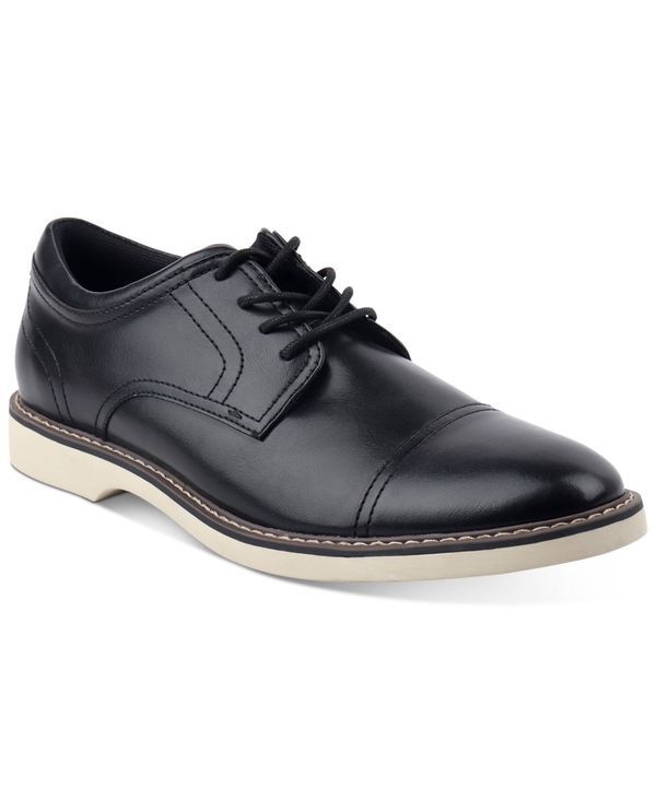 アルファニ メンズ シューズ オックスフォード キャップ Alfani Mens Theo Cap Toe Oxford Dress Shoe Black ブラック