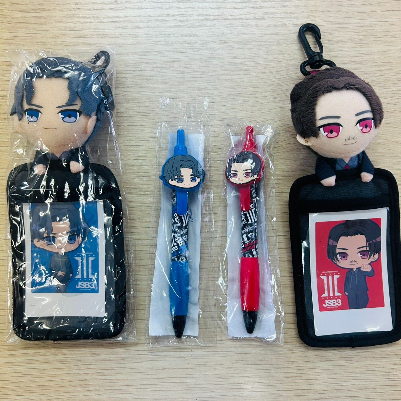 今市隆二　登坂広臣　ぬいセット　5/10まで！！ 三代目JSB・登坂広臣・今市隆二 ぬいぐるみパスケース・ボールペン臣隆